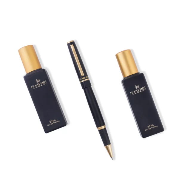Picasso Parri Aurum Matte Roller Pen And 2 Perfume Bottle Set - Image 2